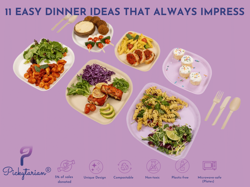 11 easy dinner ideas that always impress. Simple meals for a dinner party