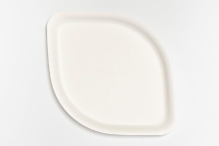 White Appetizer Paper Plate
