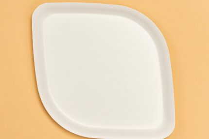 Pickytarian White Dinner Plate